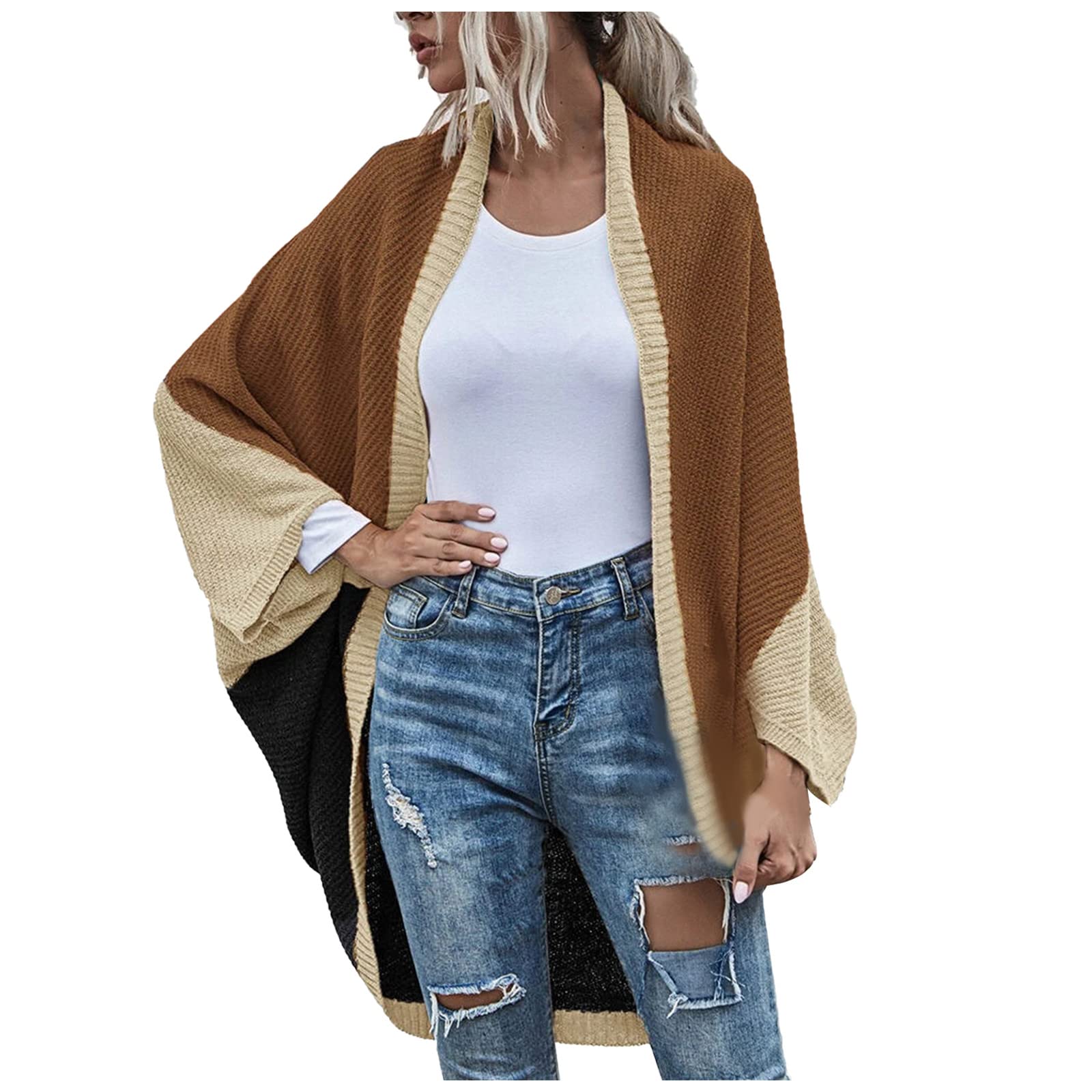 Pullovers Chunky-Knit For Women Hand Kntted Super Chunky Pullovers Chunky-Knit For Women Hand Kntted Super Chunky